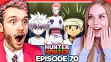 RAZOR'S INSANE DODGEBALL GAME!! | Hunter X Hunter E70 Reaction