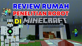 rumah penelitian robot kerenn slurr | Minecraft PE 2022 terbaru