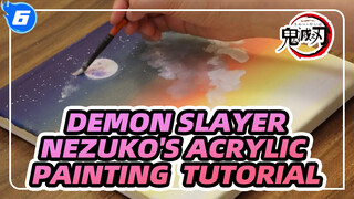 Nezuko's Drawing Tutorial | Acrylic Painting_6