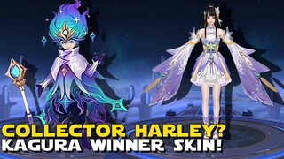 HARLEY UPCOMING COLLECTOR SKIN AND KAGURA WINNING SKIN FROM SURVEY | ML UPCOMING UPDATES