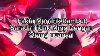 Fakta Menarik Dari Rambut Sarada Yang Tak Mirip Dengan Orang Tuanya