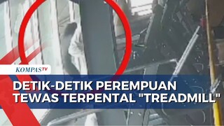 Detik-Detik Wanita Tewas Terpental Treadmill Gym, Korban Jatuh dari Lantai 3