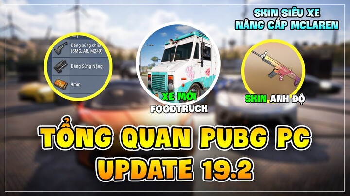 TỔNG QUAN PUBG PC UPDATE 19.2: SKIN SIÊU XE MCLAREN CÓ KHIẾN GAME MẤT CÂN BẰNG ? Nam Art