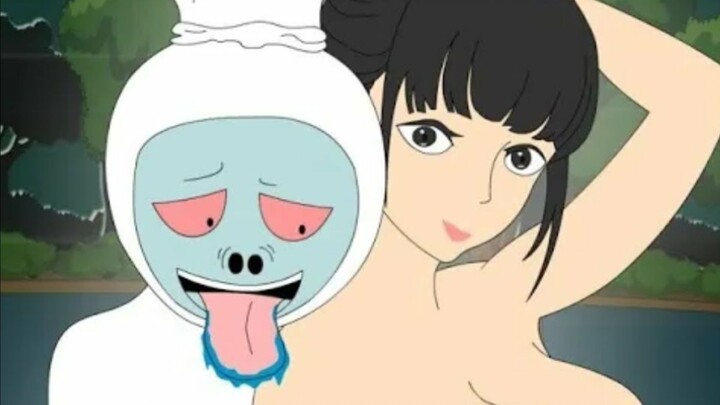 hantu kaga ada akhlak - animasi hantu lucu