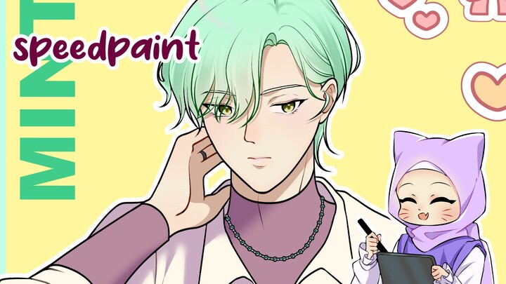 [SPEEDPAINT] Mint - Original Character Art!