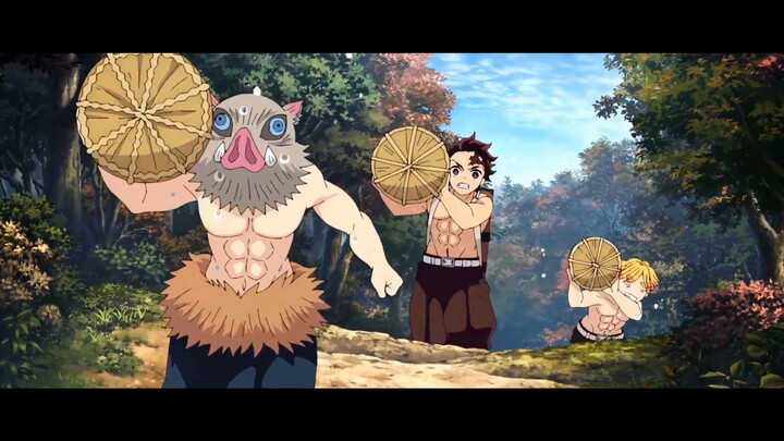 Intense Training | Demon Slayer Highlights