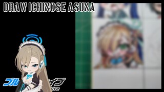 Draw Ichinose Asuna || Ghani_art