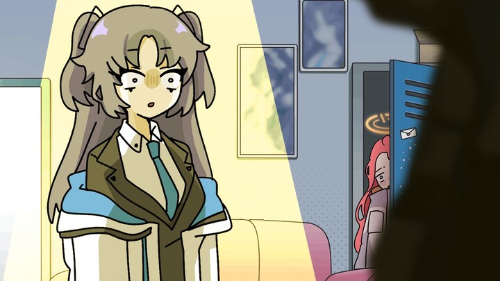 Kanoko is eager to see her, but... [Blue File Animation]