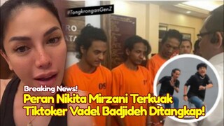 TERKUAK! Peran Nikita Mirzani Dibalik Ditangkapnya Tiktokers Vadel Badjideh Pacar Lolly