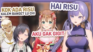 Echi Ketemu Risu Berubah Jadi Kalem dan Seiso [Elaine Celestia, Risu, Siska & Zen]