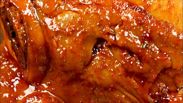 60 giây dễ dàng làm tại nhà, một miếng đầu cừu sốt tỏi thơm ngon đậm đà～