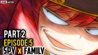 𝗦𝗣𝗬 𝗫 𝗙𝗔𝗠𝗜𝗟𝗬 Part 2 Episode 5 in Hindi  |  Explained by Anime Nation  | ep 6