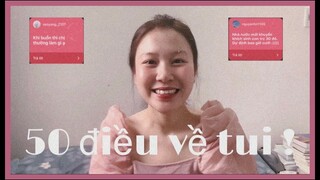 🌼50 điều về mình🌼| 50 facts about me | Mina Channel | Du học Trung Quốc Vlog