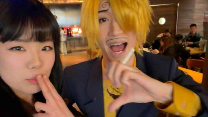 Cô nàng ngày nào cũng muốn đến nhà hàng của Sanji để ăn.