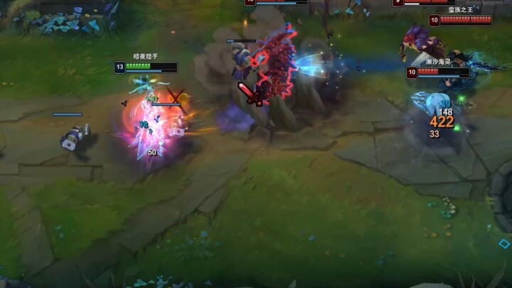 Cảnh tượng VN một chọi năm trong trận đấu vương giả