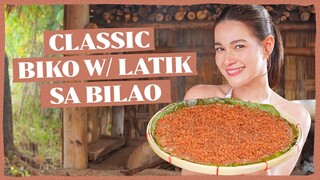 BIKO WITH LATIK SA BILAO (TRADITIONAL FILIPINO KAKANIN) | Bea Alonzo