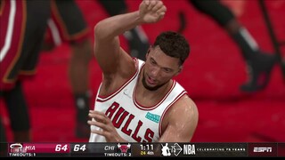 NBA2K22 FULL GAME HIGHLIGHTS HEAT VS BULLS I NBA Regular Season  I December 11, 2021