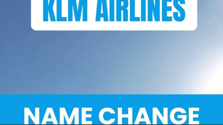KLM Name Change Policy: How to Correct Your Name on a Ticket