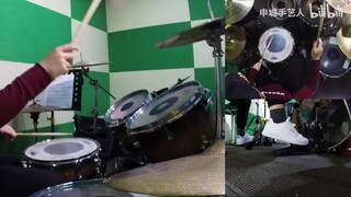 Belajar drum dari saya Kimetsu no Yaiba OP Red Lotus Dynamic Drum Score ★★★★☆