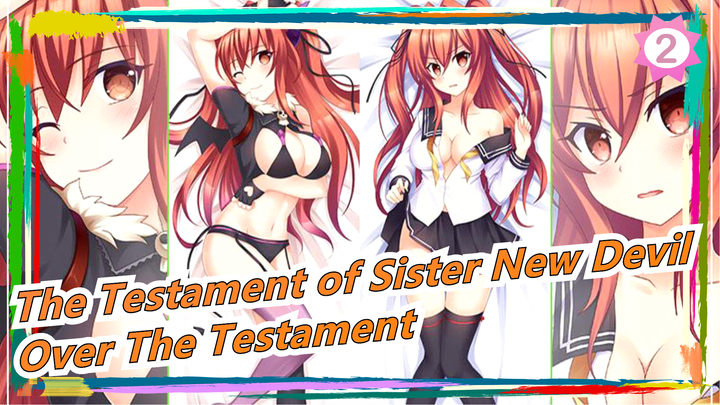 [The Testament of Sister New Devil BURST] OP Album, Over The Testament／Metamorphose_A2