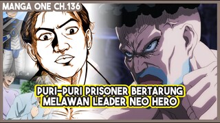 (Puri-puri Prisoner vs Raiden) DUEL SENGIT!!! Dua Pahlawan Kuat dari Dua Asosiasi!! - Manga One 136