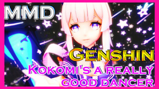 [Genshin,  MMD]Kokomi's a really good dancer!