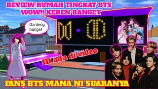 BERKUNJUNG KE RUMAH TINGKAT BTS!! BAGUS BANGET - SAKURA SCHOOL SIMULATOR