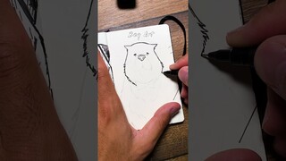 [ASMR] Drawing BOND FORGER 🐕🥰 - Spy x Family #satisfying #asmr #shorts