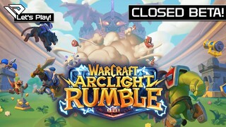 📱 Let´s Play Warcraft Arclight Rumble Closed Beta -  Elwynn Forest