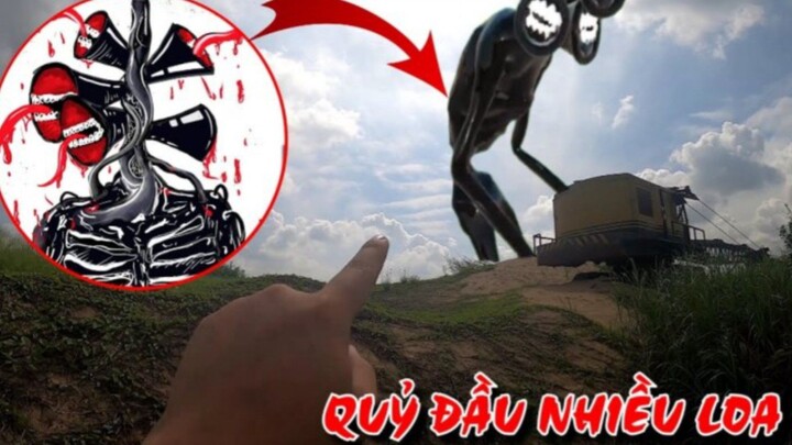 Tìm Được Hang Ổ Multi Head Siren Head Quỷ Đầu Nhiều Loa Anh Hiệp Bị Kéo Lết 10m|wefi ghost