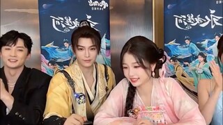 虞书欣回应第一次剧宣扫楼  全程哈哈哈  好欢乐