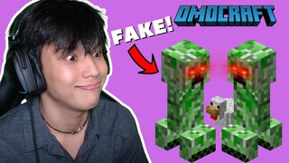 OMOCRAFT NA PRANK KO ULIT ANG GIRLFRIEND KO BILANG ISANG CREEPER?! (FAKE CREEPER PRANK) || MINECRAFT