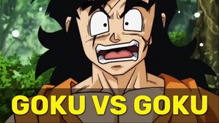 Lucunya Goku Bertarung Dengan Dirinya Sendiri 😃