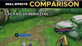 REVAMP 2023 Galaxy Dominator vs. Rattan Dragon | MLBB ESTES | 2 EPIC SKIN EFFECTS COMPARISON