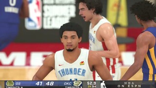 GOLDEN STATE WARRIORS VS OKLAHOMA CITY THUNDER  I FULL GAME HIGHLIGHTS I NBA2K21