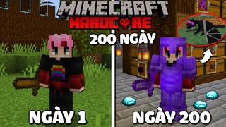 KRESH ĐÃ VƯỢT QUA CỘT MỐC 200 NGÀY TRONG MINECRAFT SIÊU KHÓ - MINECRAFT SINH TỒN SIÊU KHÓ TẬP 29