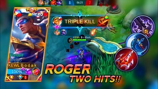 BRUNO DAMAGE HACK | ROGER TWO HITS | TOP GLOBAL BRUNO BEST BUILD 2021 - MARKSMAN JUNGLE META