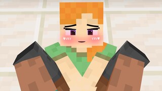 Monster School: Love Curse + Steve You Gotta Help Me I'm Stuck - Minecraft Animation