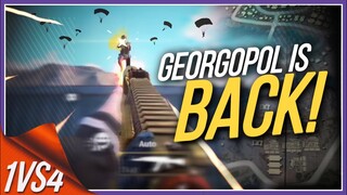 [1vs4] Old Hot Georgopol Is Back?! - PUBG MOBILE