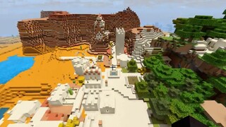 [Bedrock Edition Best Mc Seeds] - Four Most Beautiful Village Seeds Recommended Rare Bamboo Forest V