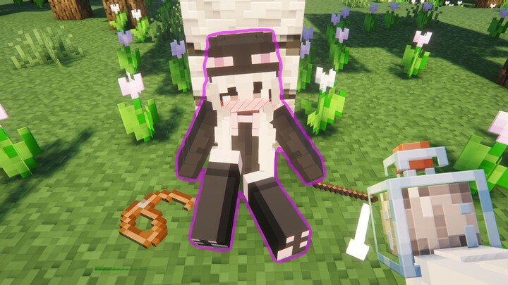 I was tricked by a witch into drinking a feminization potion meow... Waaah?!