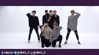 【Ky】绿屏走位抢C位，实力翻跳BTS－血汗泪!