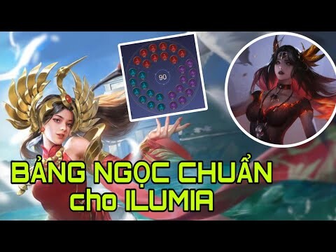 BẢNG NGỌC ILUMIA | Tại sao 16 Công Vật Lý thay vì 16% Tốc Đánh ? | ILUMIA vs NATALYA | Top 1 Ilumia