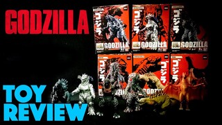 UNBOXING! Godzilla 65th Anniversary 3.5” Figures Wave 1 - Toy Review!