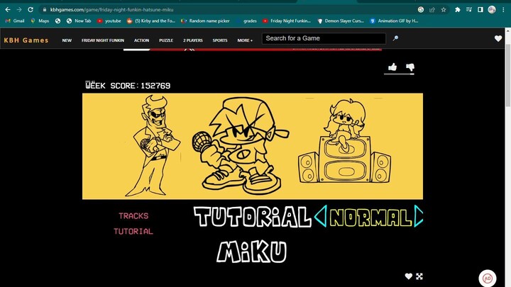 Friday Night Funkin’ + Hatsune Miku - real player