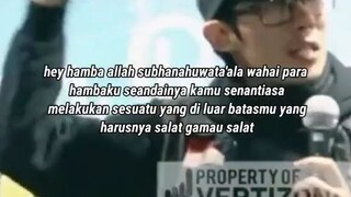 Kata pak kyai adalah dosa mu besar tetapi belas kasih Allah sangat besar