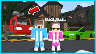 MIPAN & ZUZUZU Menjadi Kaya Di Minecraft! Punya Helikopter Dan Mobil Mewah - Minecraft Indonesia