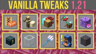 Minecraft 1.21 Vanilla Tweaks Data Packs | Mini Blocks & Husks Drop Sand