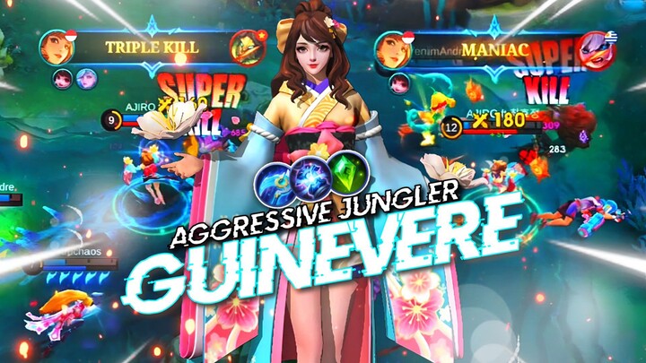 Bantai Player GM pakai Guin Jungler😎 - MLBB
