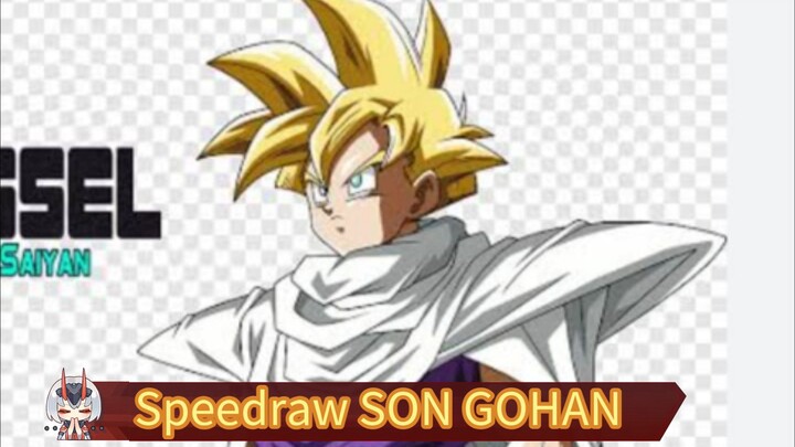 Drawwing figure SON GOHAN